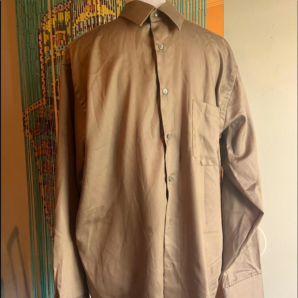 LN VINTAGE CLASSIC FIT GEOFFREY BEENE DRESS SHIRT
